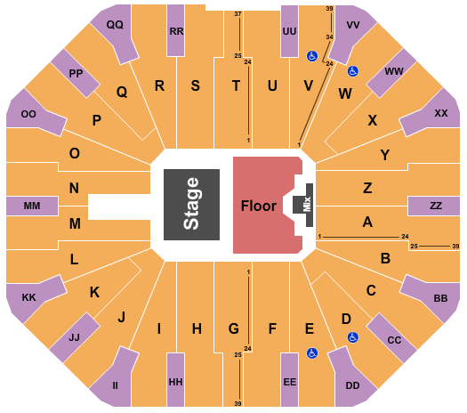 Don Haskins Center Chayanne Seating Chart